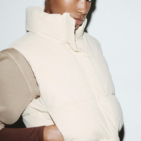 COATED PUFFER VEST Zara XS - Picture 2 of 8